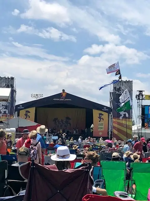 Jazz and heritage festival New Orleans