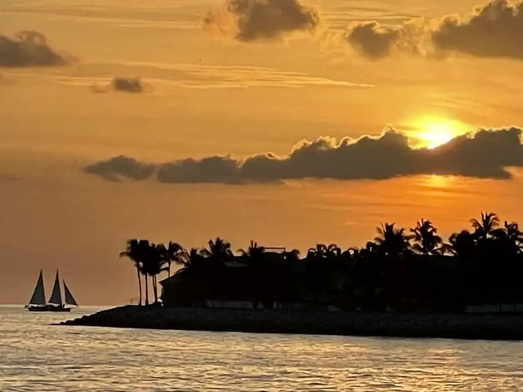 sunset sail in the florida keys 