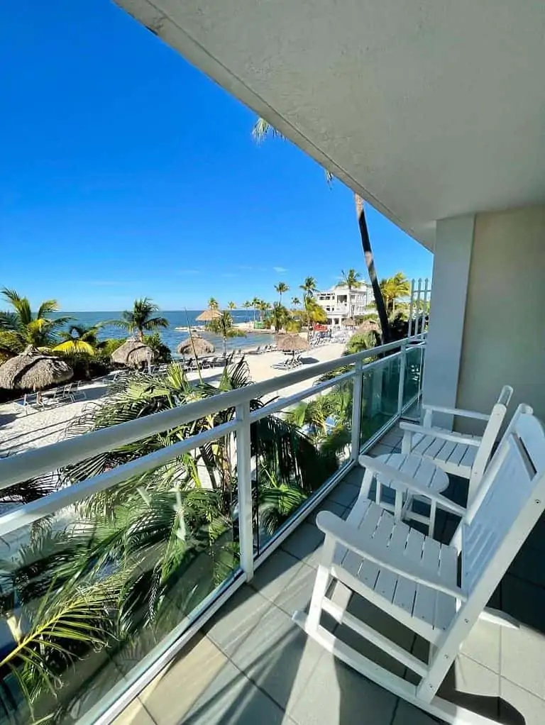 The travel planning tip of taking a break and relaxing was great in Key Largo. We just relaxed on the balcony and it made the rest of our trip less stressful.