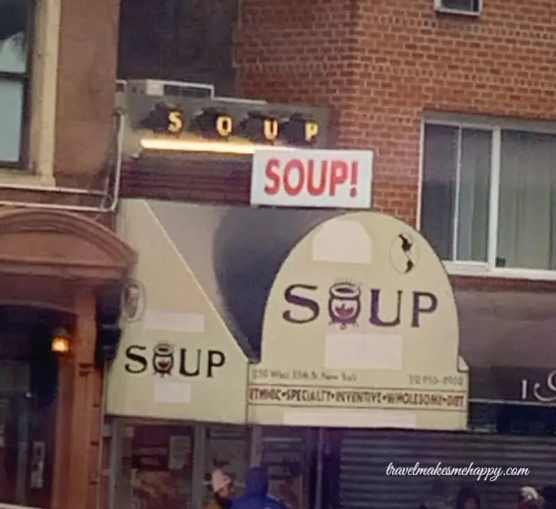 New York landmark Hell's kitchen neighborhood soup