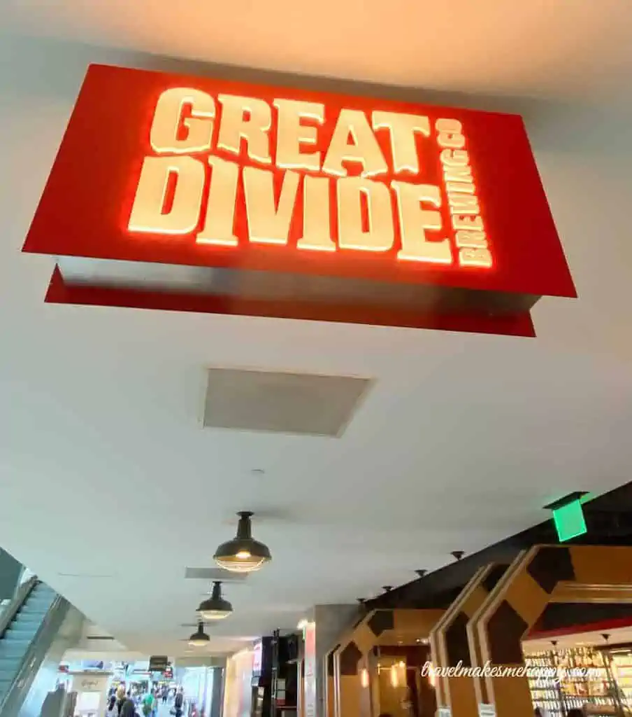 the great divide craft brewery colorado  denver airport