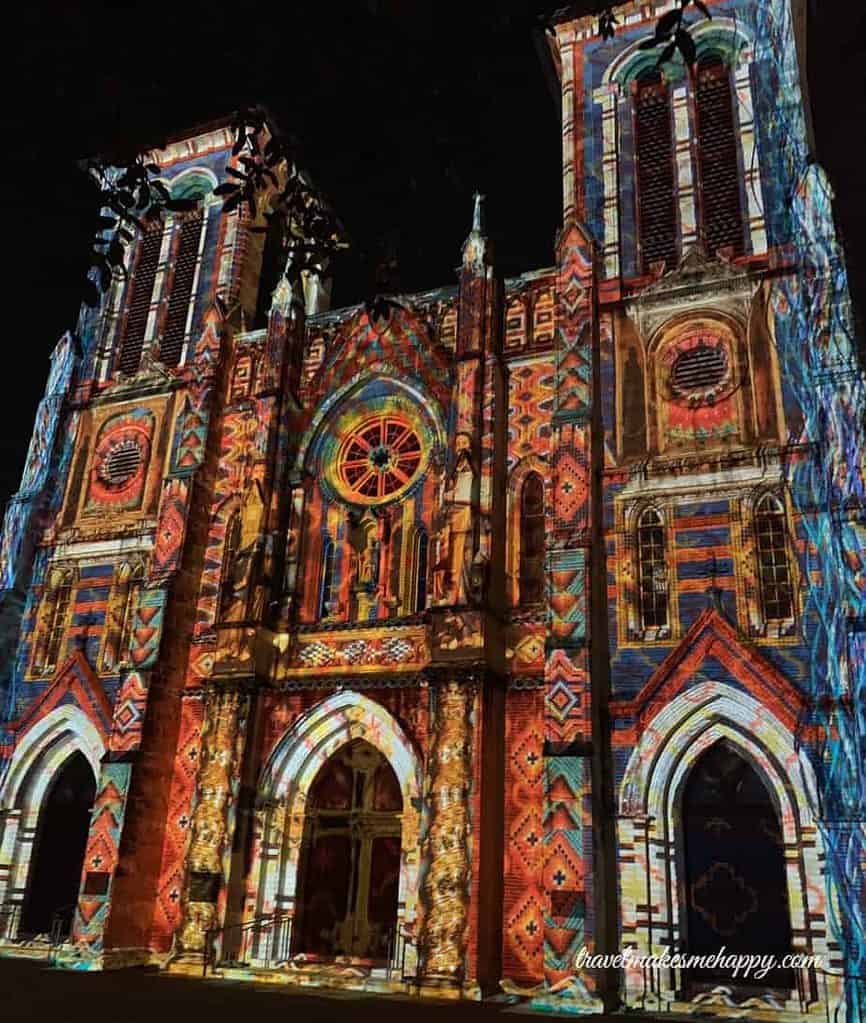 The Saga in San Antonio is a light show and history story