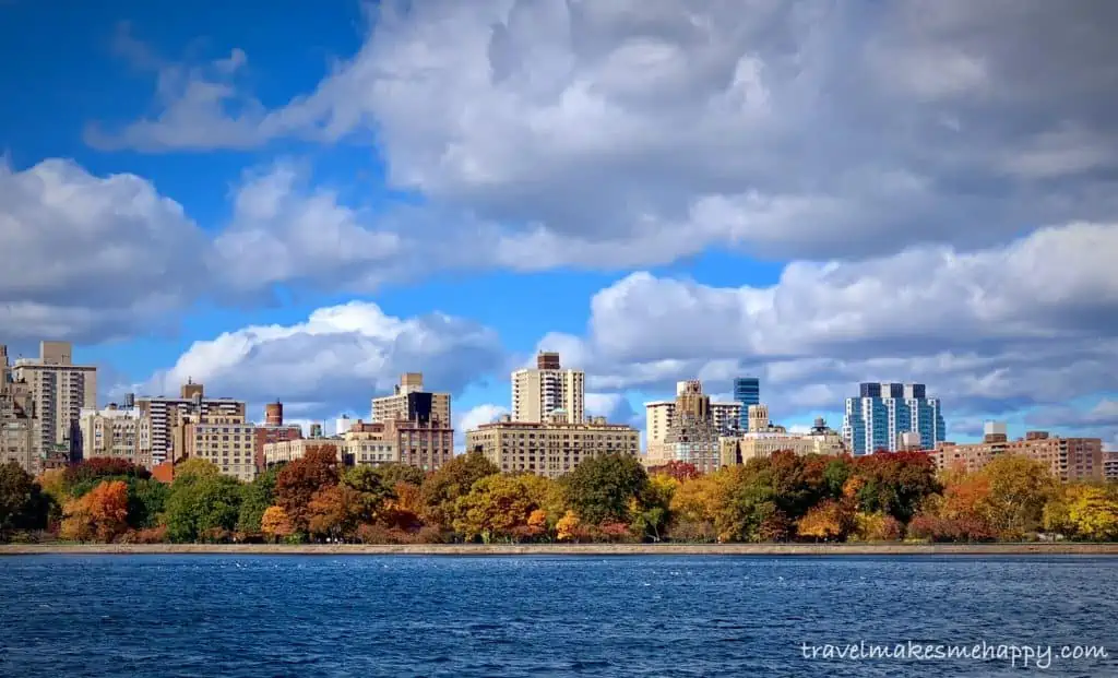Jaqueline Kennedy Lake Best fall colors central Park new york