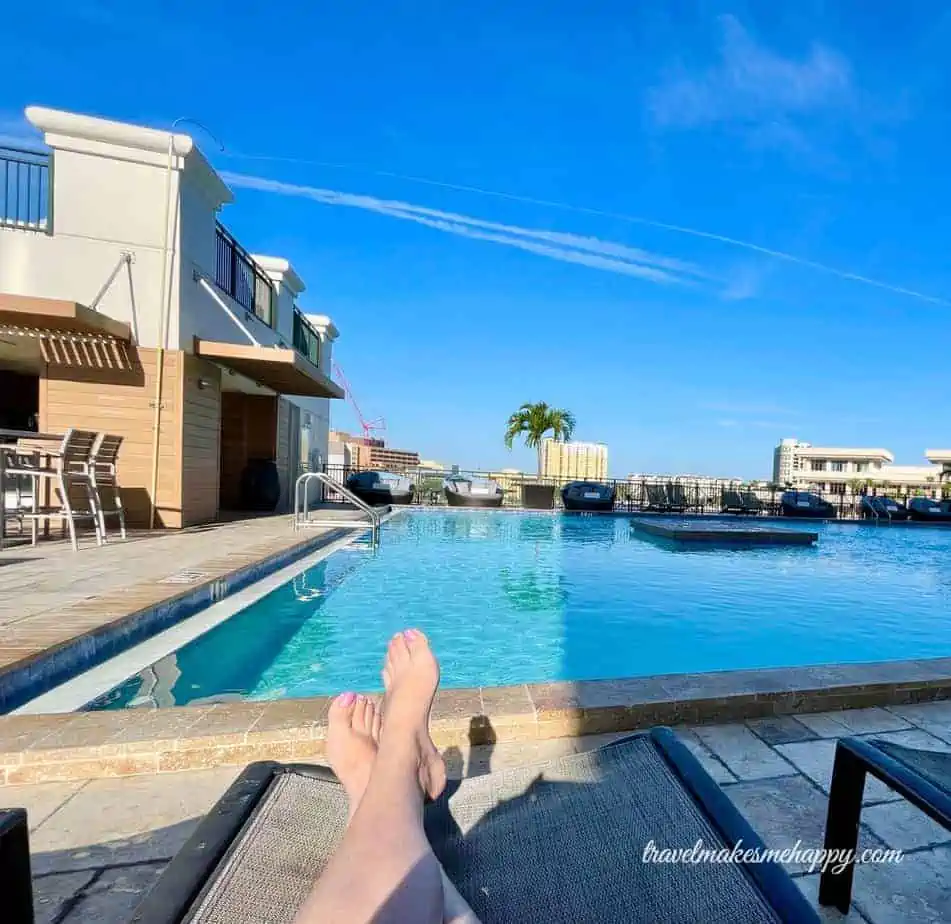 Staycation ideas best pool in tampa hilton