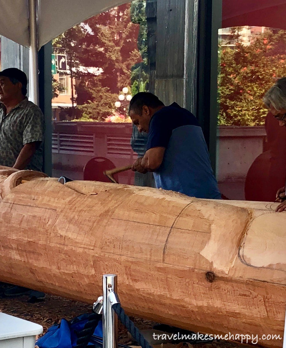 Royal Bc museum victoria trip idea totam carving