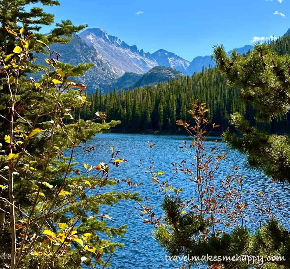 Bear Lake Trail is great for beginners in Rocky Mountain National Park