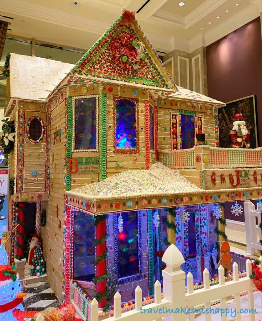 Winter weather and gingerbread houses are part of the Holidays
