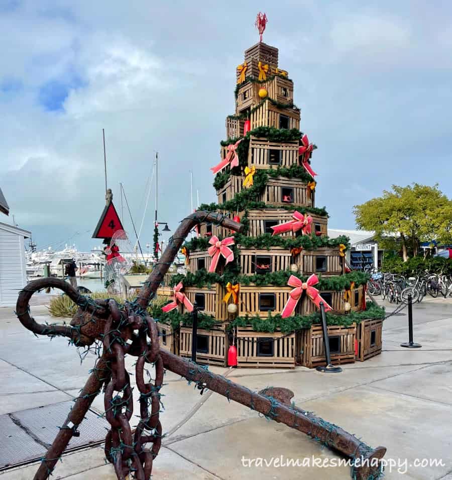 Key West Crab Trap Christmas Tree great winter trip idea