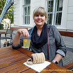 Trdelnik in Prague at petrin Tower