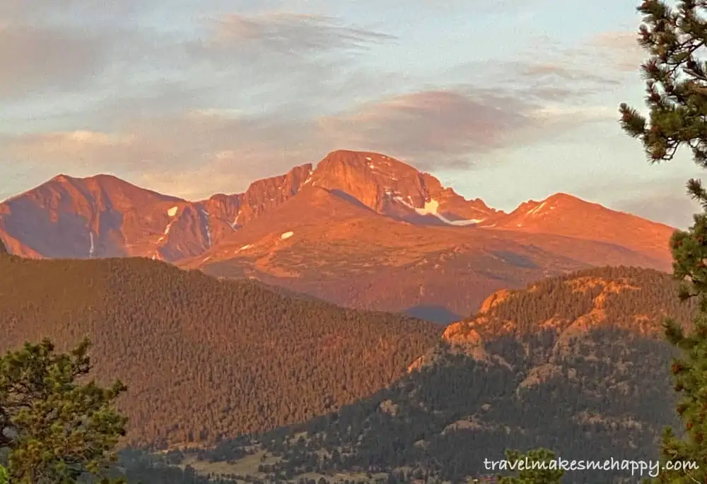 Rocky mountain national park pink peaks easy hikes