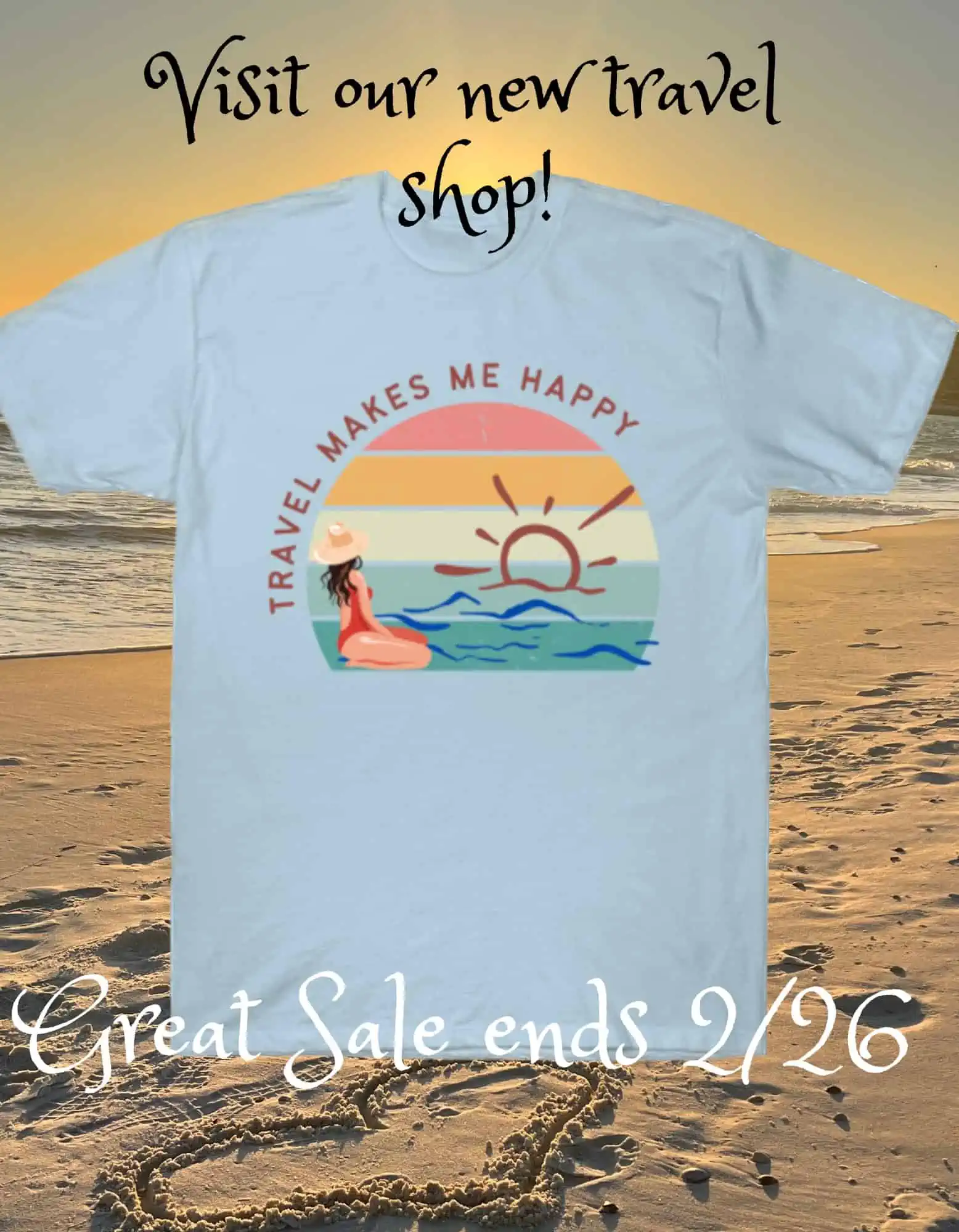 travel makes me happy t shirt design teepublic shop