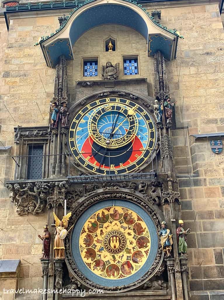 Astronomical Clock the Orloj Prague Old Town Square
