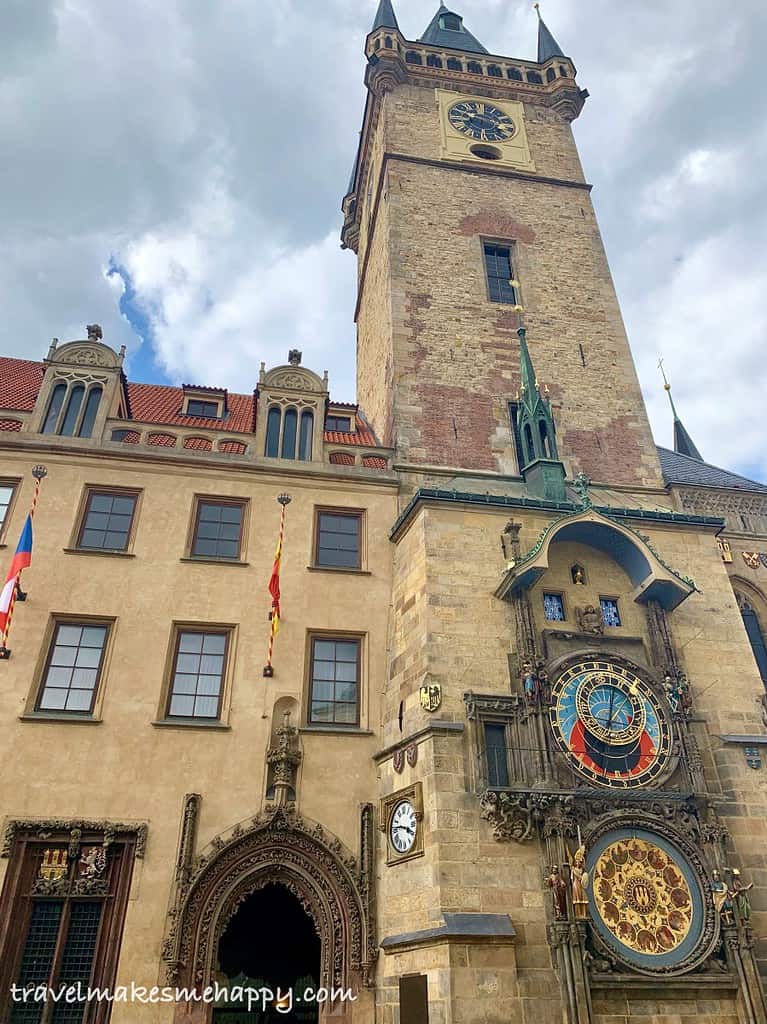 Prague Old Town Square Astronomical Clock the Orloj
