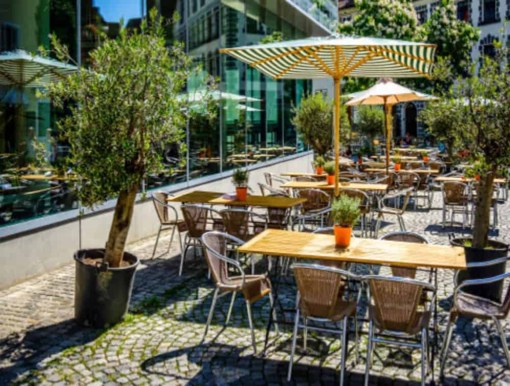 Patio dining restaurants in Vancouver Canada