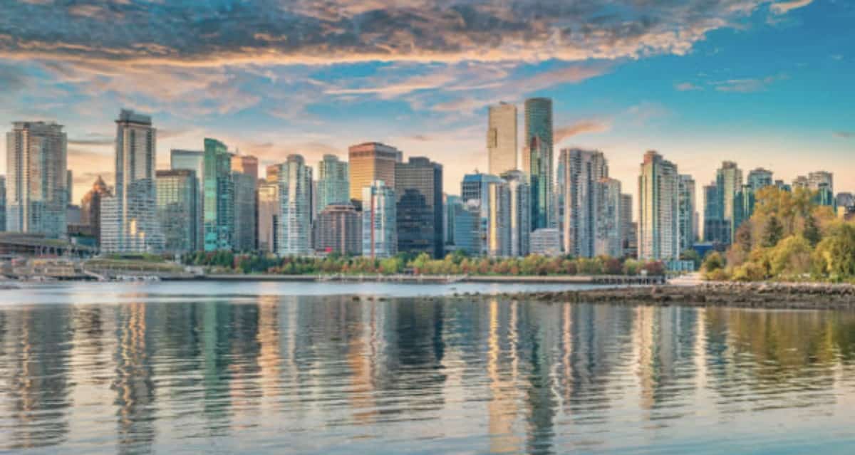 Vancouver British Columbia skyline great trip idea
