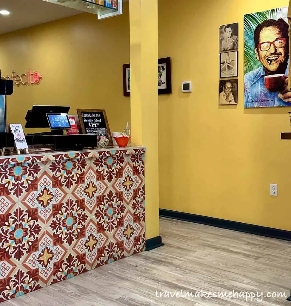 cafecito colorful cafe counter cuban charleston best cafes and restaurants