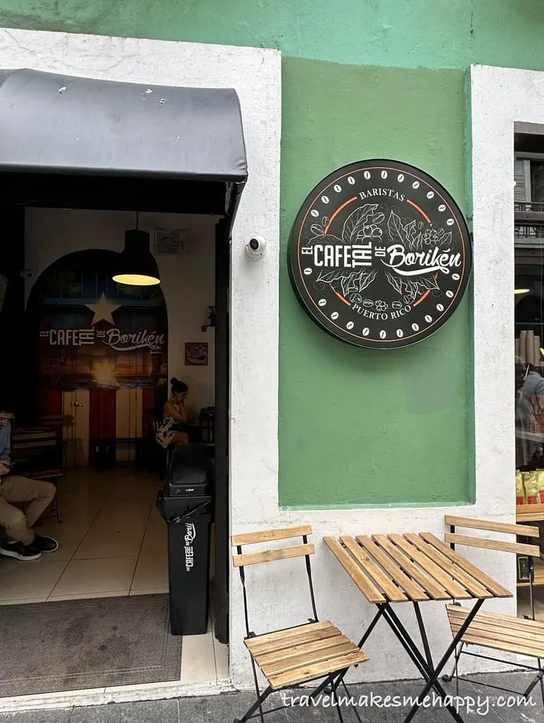 Cafe tal de boriken old san juan coffee shop