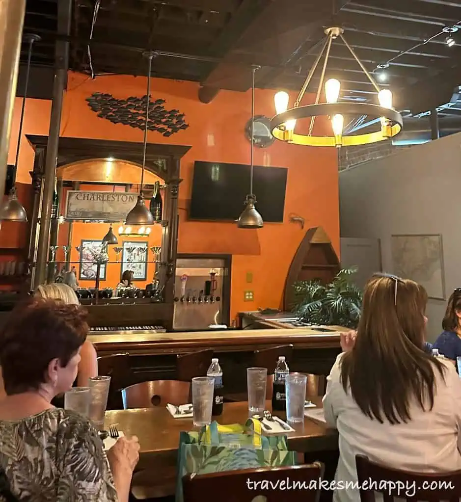 charleston best food brunch tour at oyster house restaurant girls trip