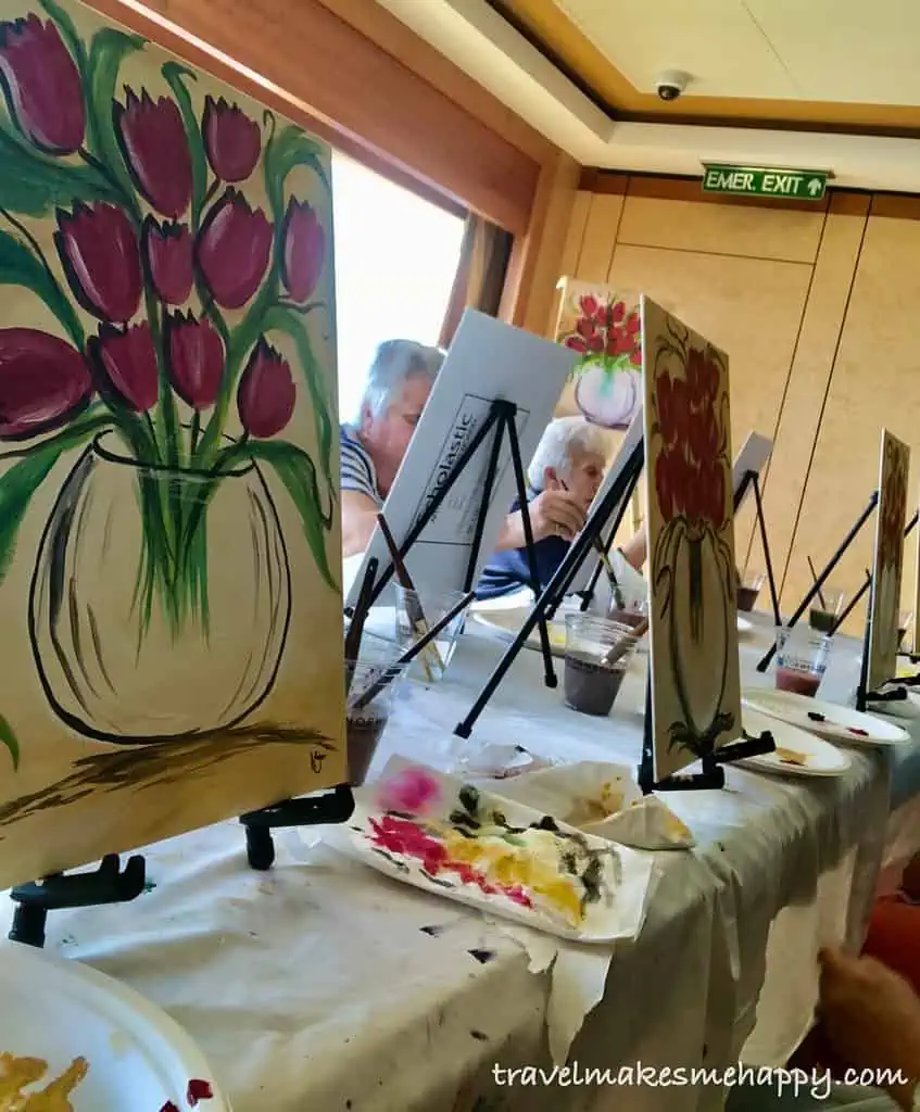 empty nest travel tips art class couples