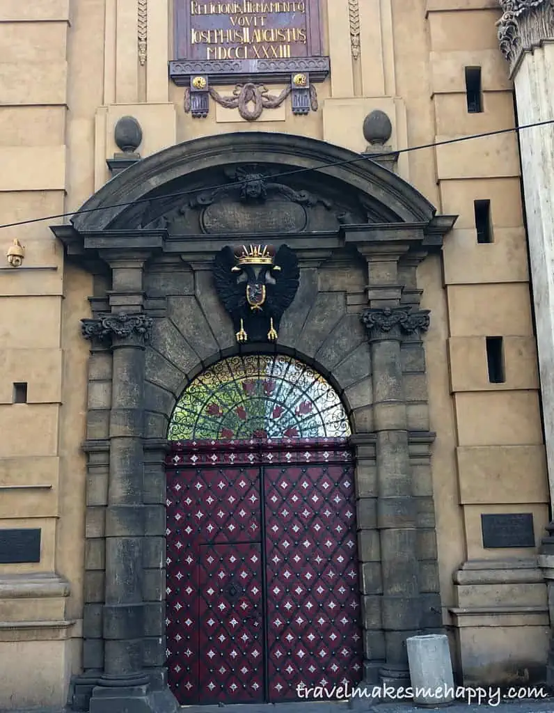 Klementinum Library Complex Prague Old Town Square