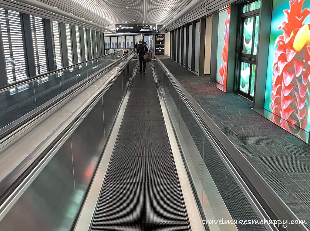 moving sidewalk dfw concourse plan itinerary for travel