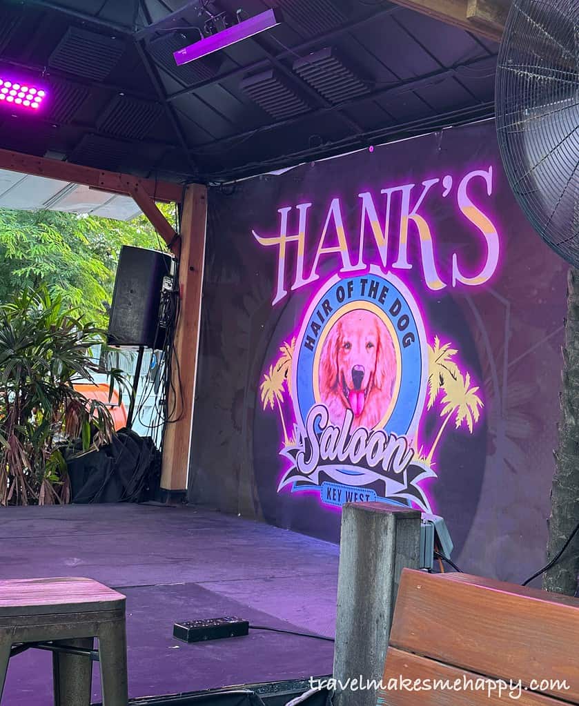 Hank's Hair of the Dog Saloon music stage