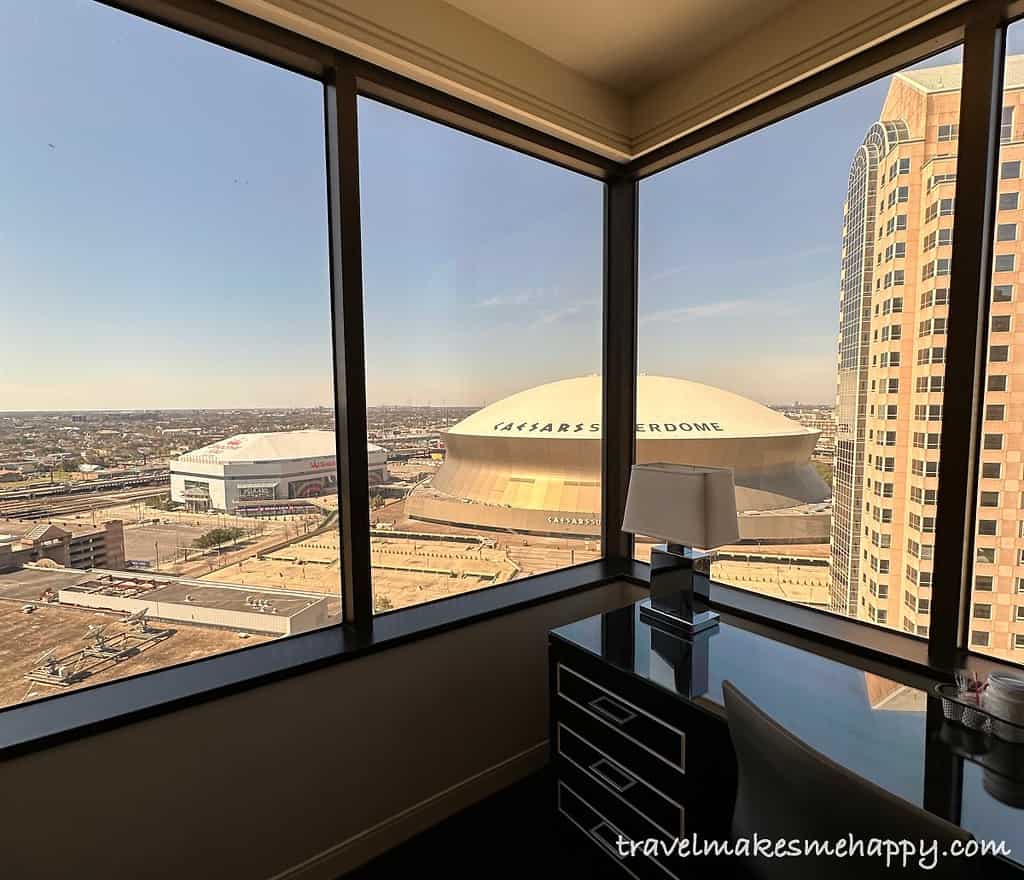 our staycation at hyatt regency with superdome view new orleans