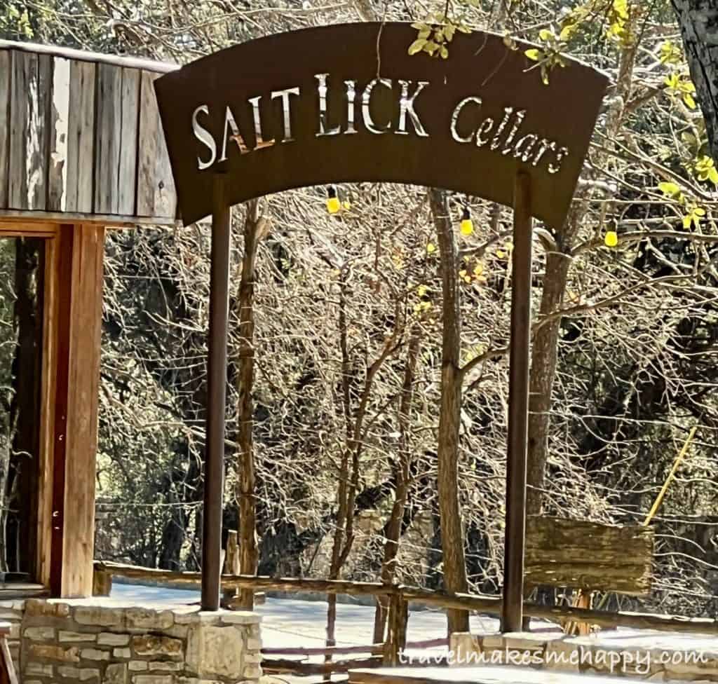 wine vineyard road trip in texas salt lick cellars