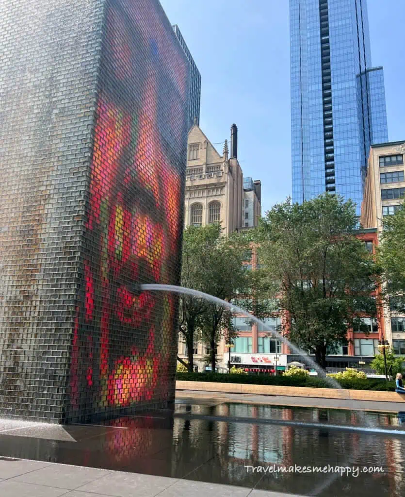 Perfect Chicago Weekend Crown Fountain Chicago Millennium Park