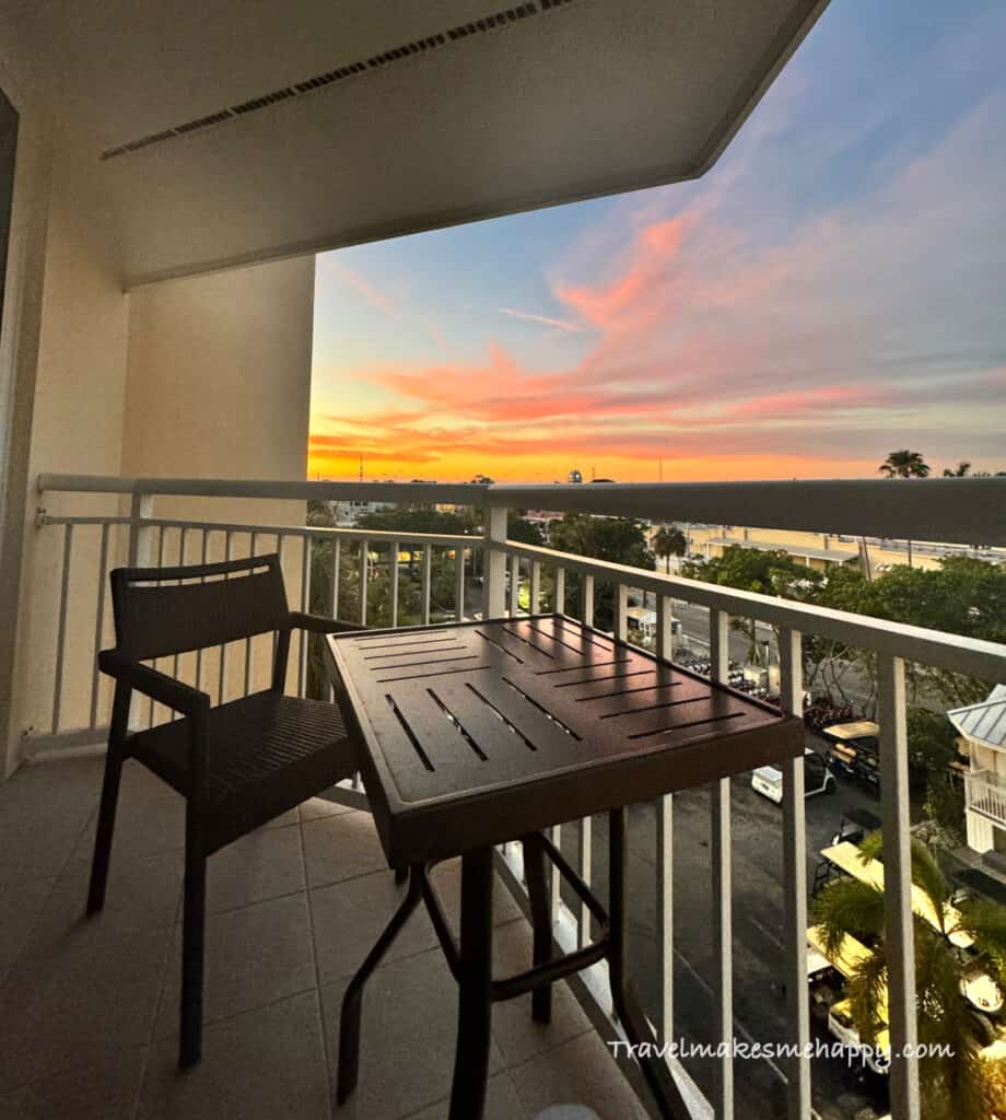 hyatt centric key west old town sunrise balcony view