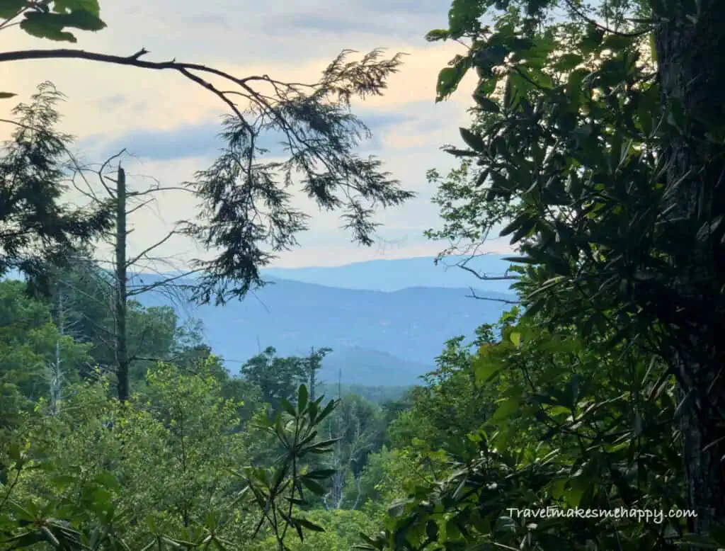 road trip guide north carolina mountain view Appalachian trail