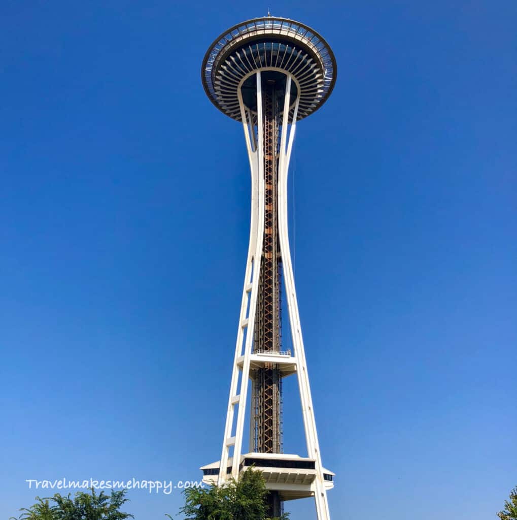 iconic seattle space needle is a unique thing to do on a first visit