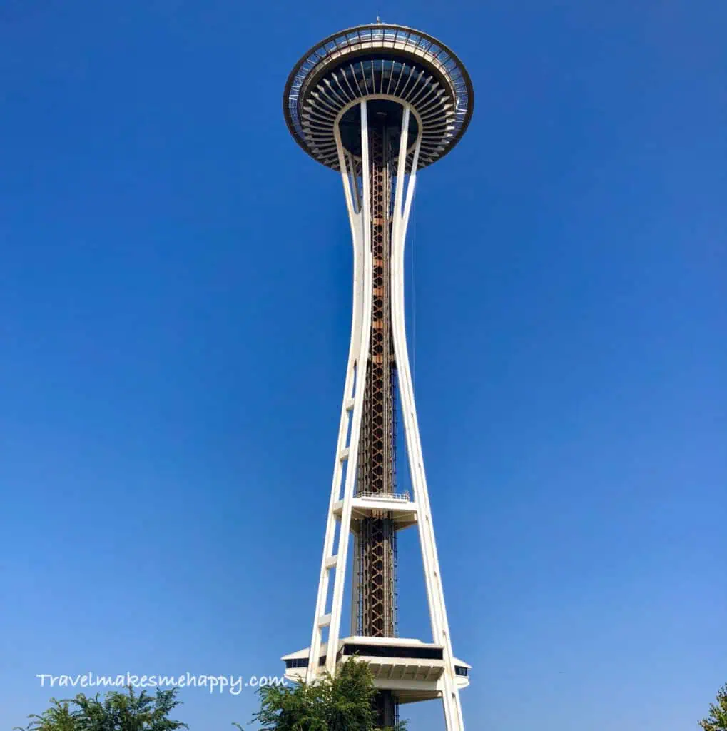 iconic seattle space needle is a unique thing to do on a first visit