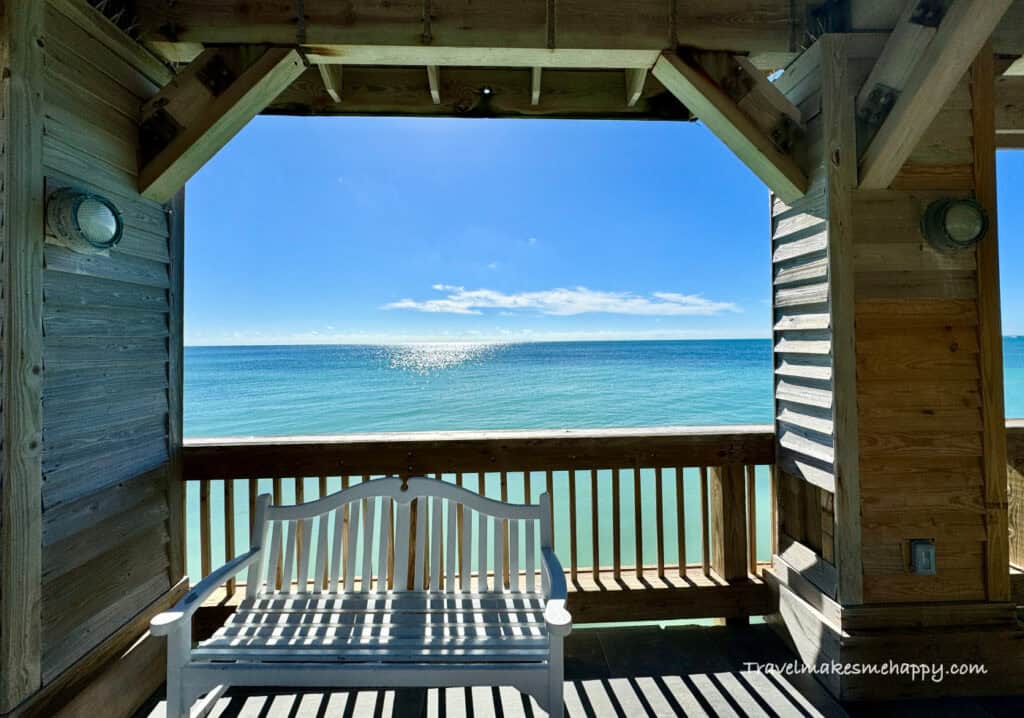 The water view Reach Resort private dock Key West