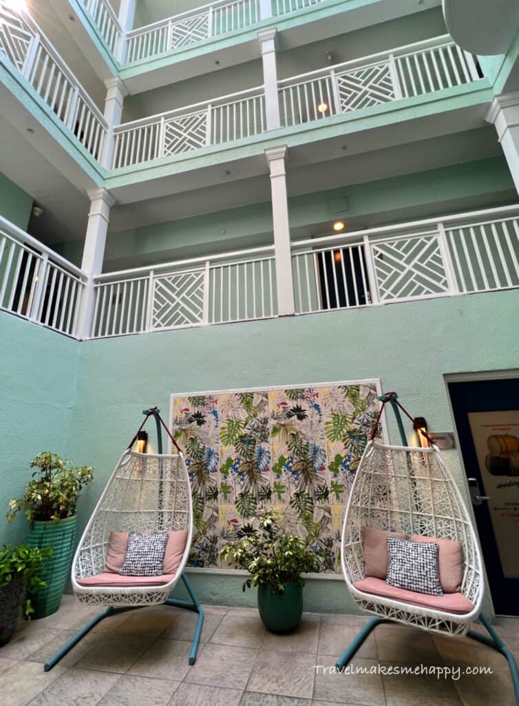 the reach resort seating lobby key west best hotel review