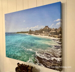 canvas trip tip photo wall art from vacation