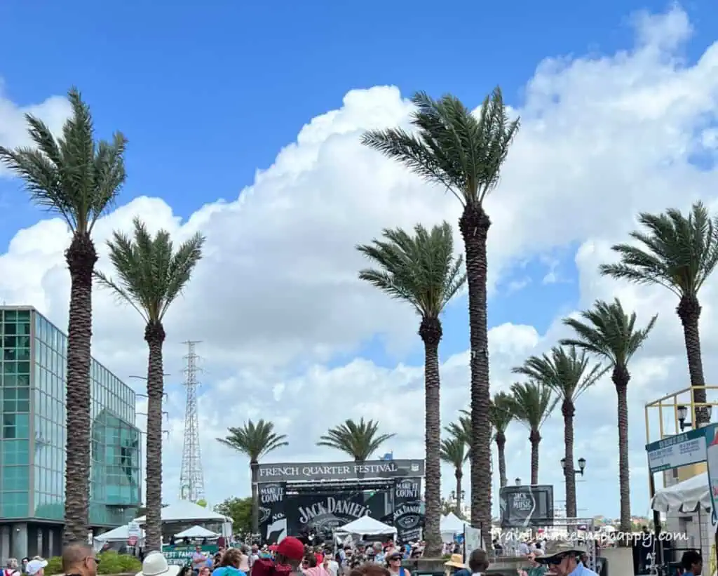 French Quarter Festival in New Orleans celebrates local music and food!