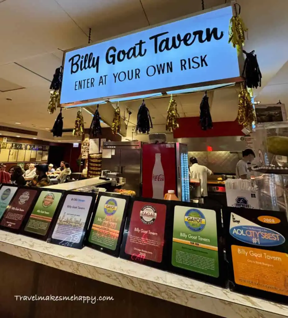 billy goat tavern chicago perfect trip what to eat 