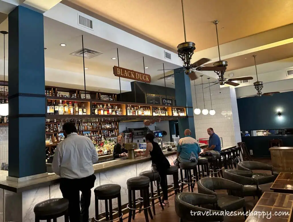 Black Duck Bar Palace Cafe New Orleans best bougie night out