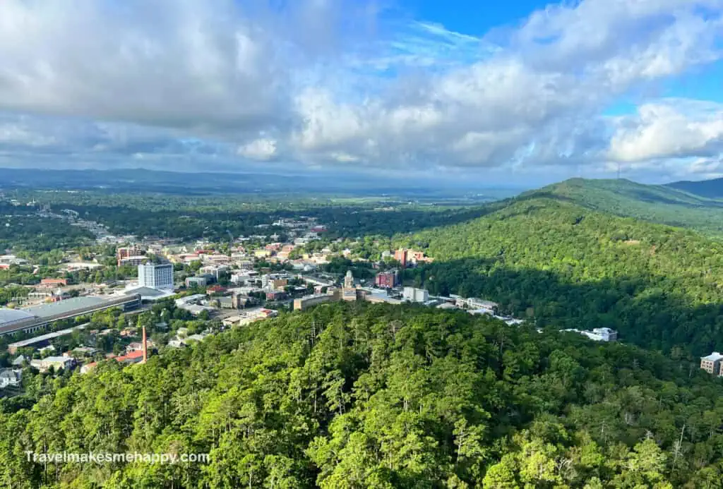 Hot Springs arkansas scenic mountain getaway trip guide