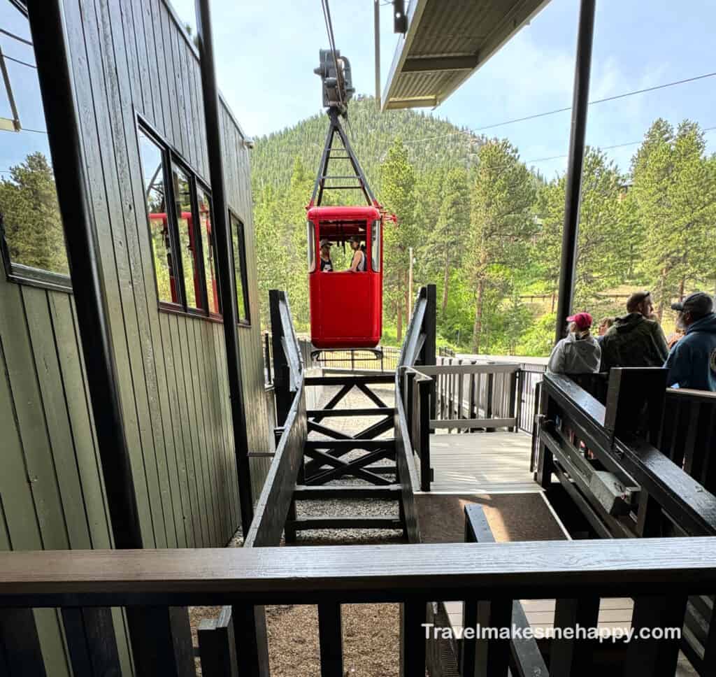 Estes park aerial tramway mountain activity