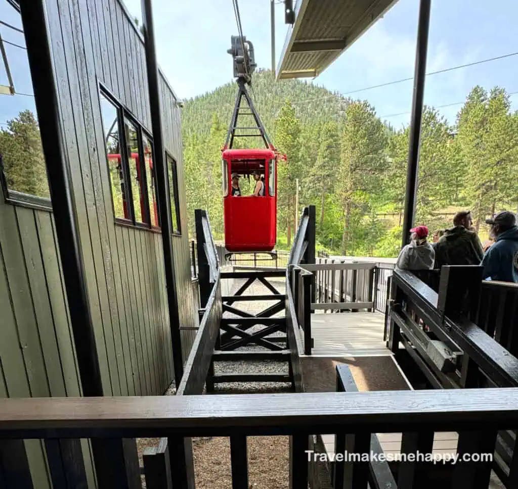 Estes park aerial tramway mountain activity