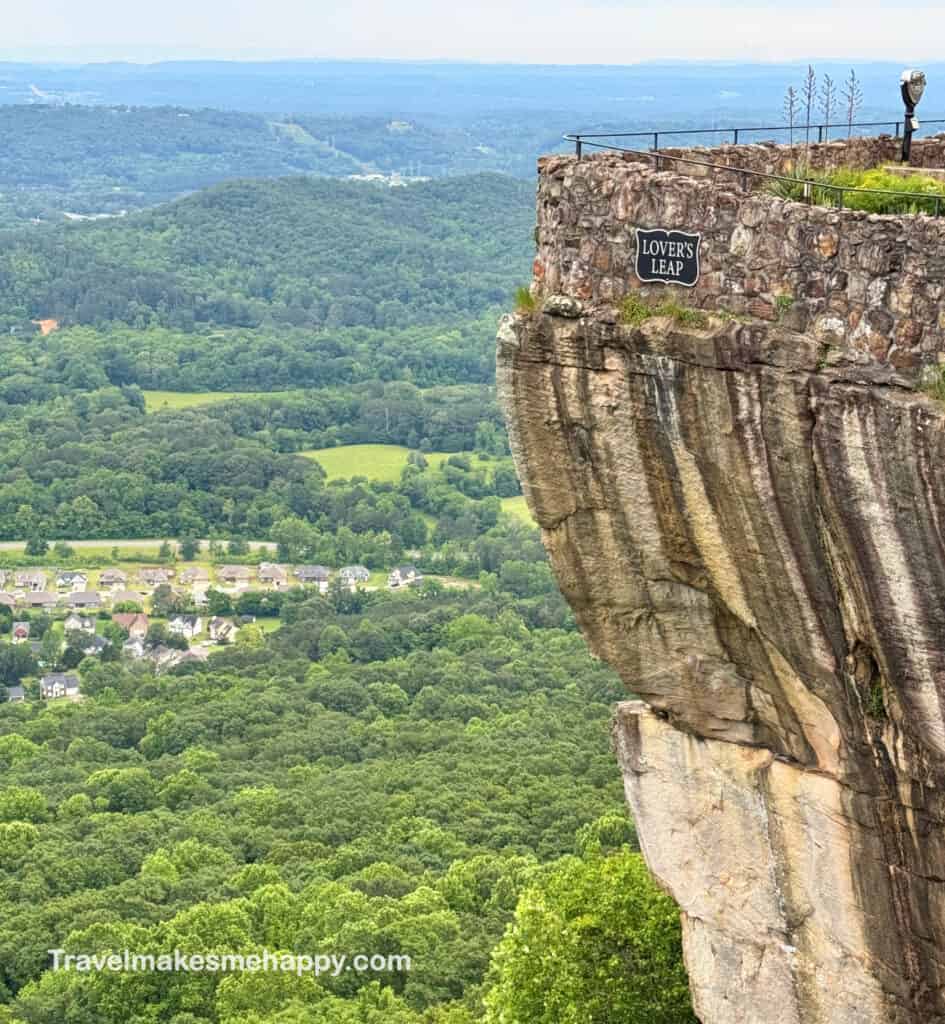 chattanooga lovers leap rock city best mountain town trip