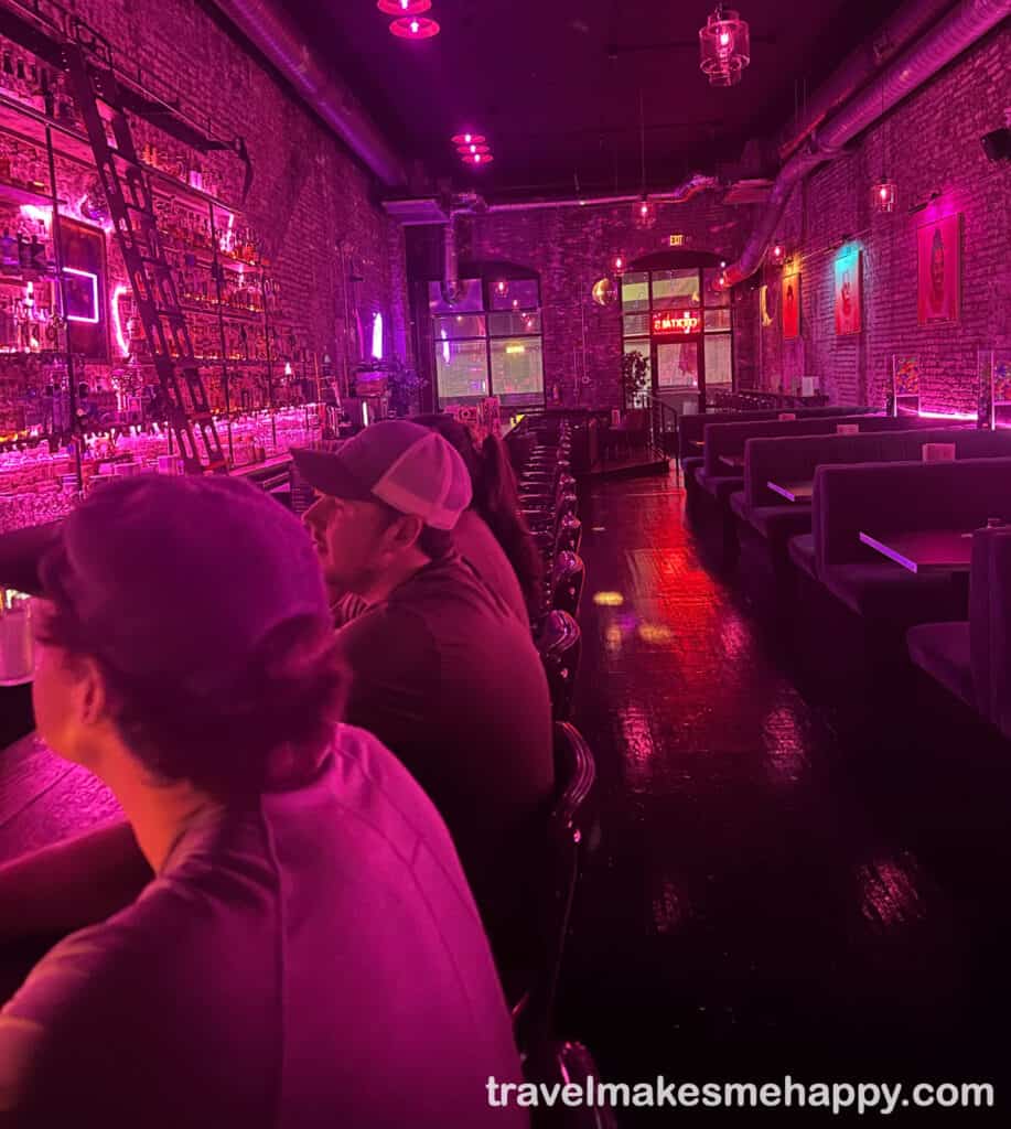interior of unknown caller secret speakeasy chattanooga best bar