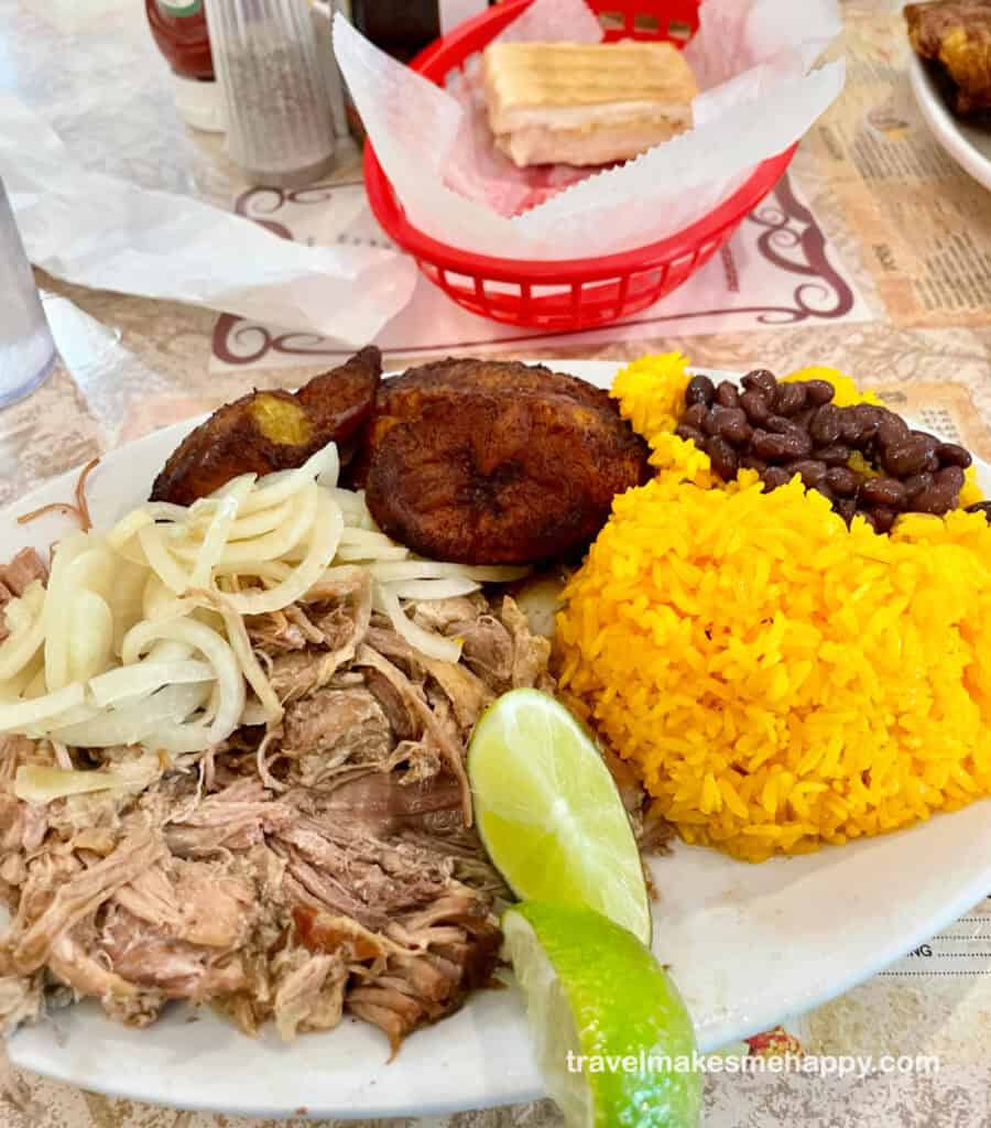 key west cuban food pork rice el siboney