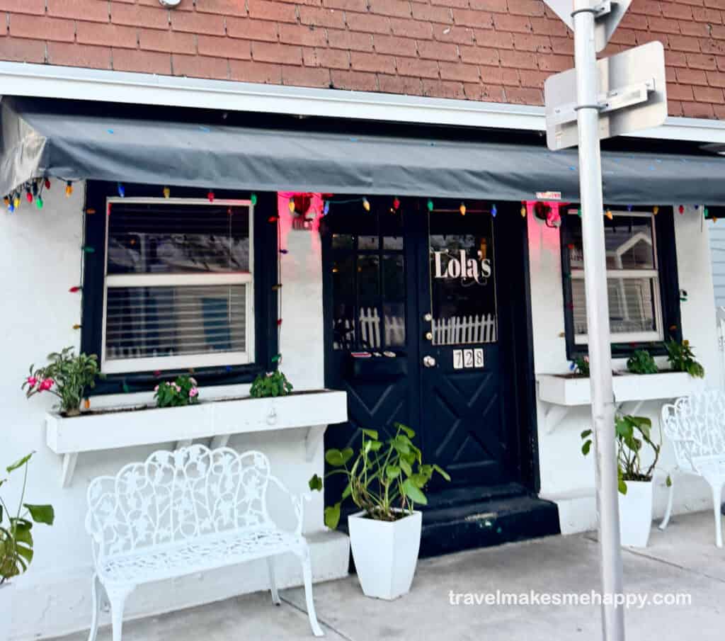 Lolas is a hidden gem in key west that is a must try