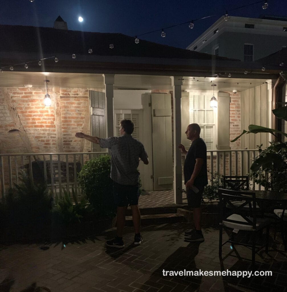 Dauphine Orleans haunted ghostly tour guide view