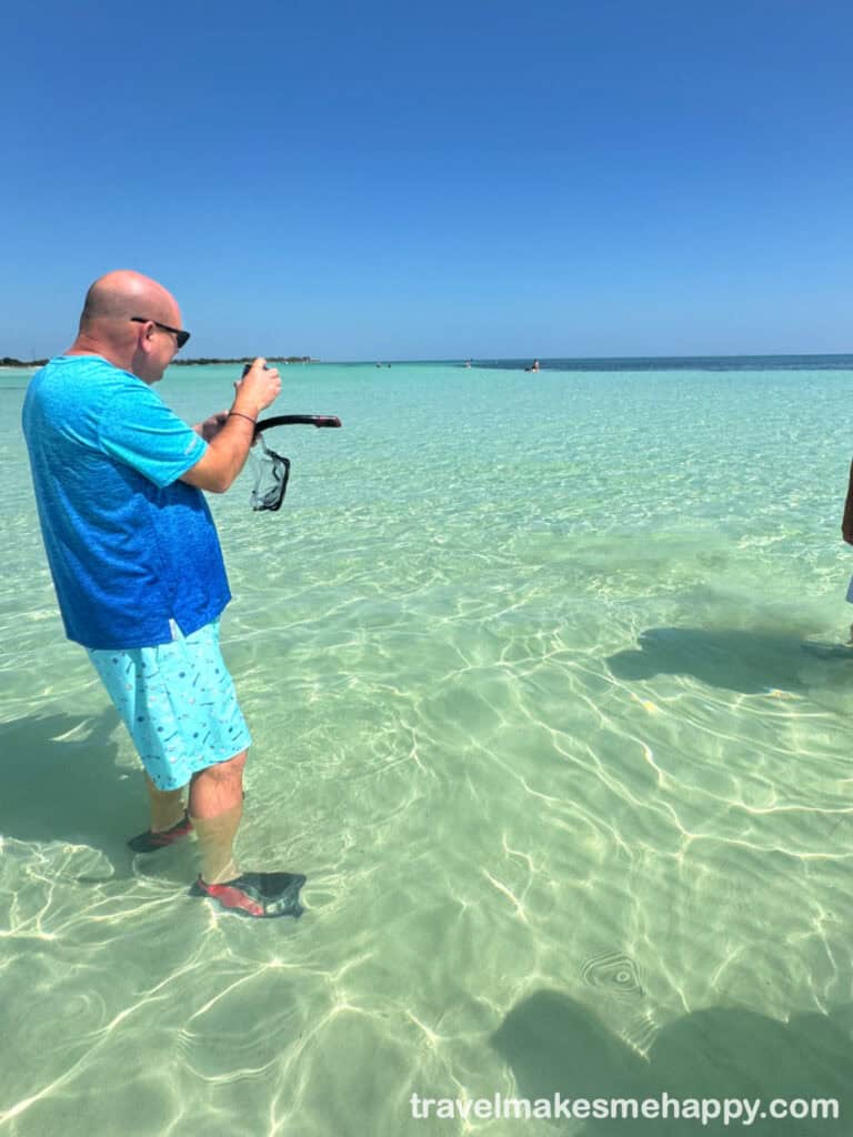 Bahia Honda has clear water and the best snorkeling in the Keys.
