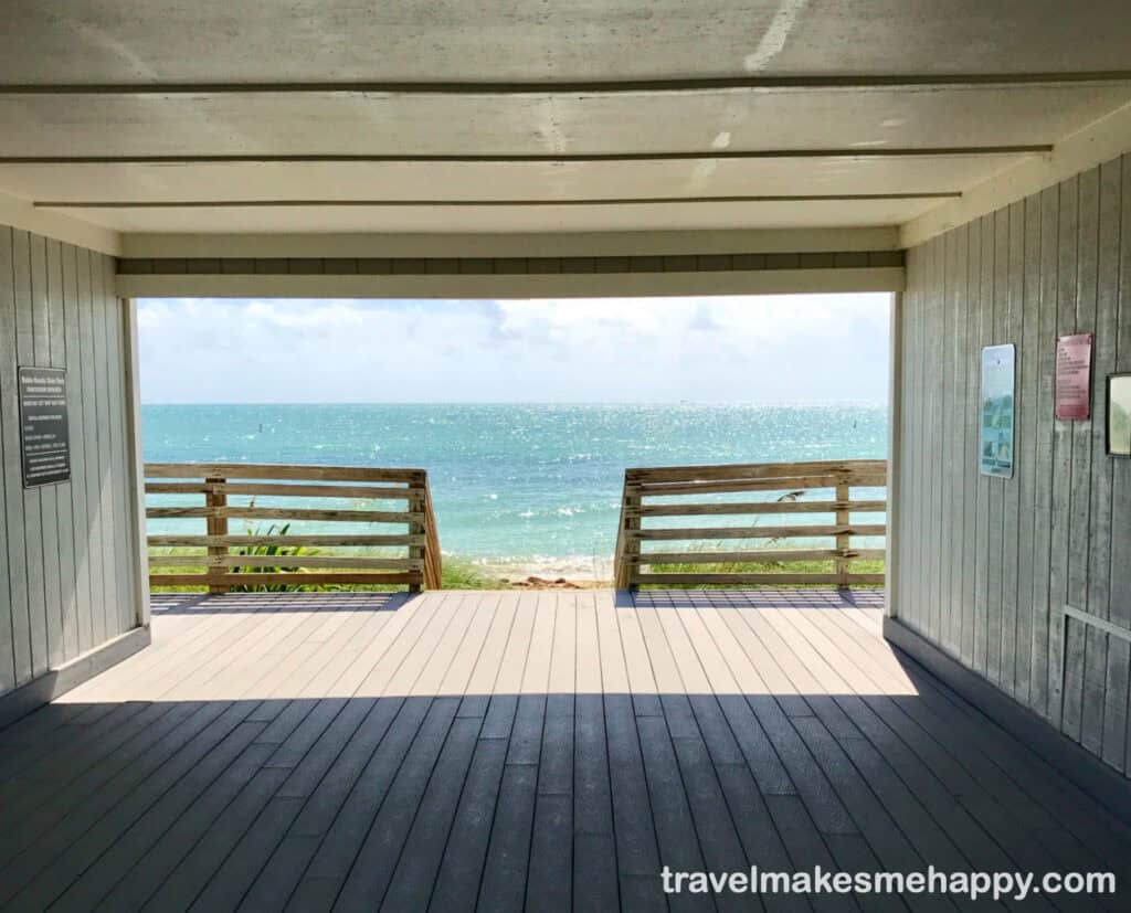 ocean view from bahia honda state park pavilion best camping in keys