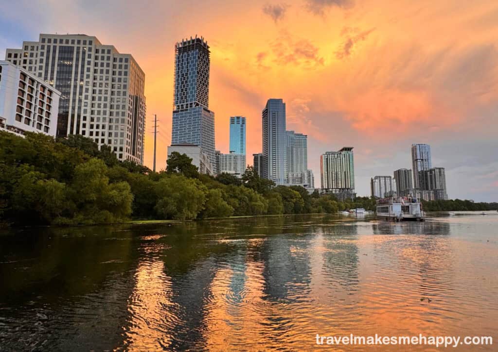 Austin Texas skyline sunset best things to do on a weekend trip guide